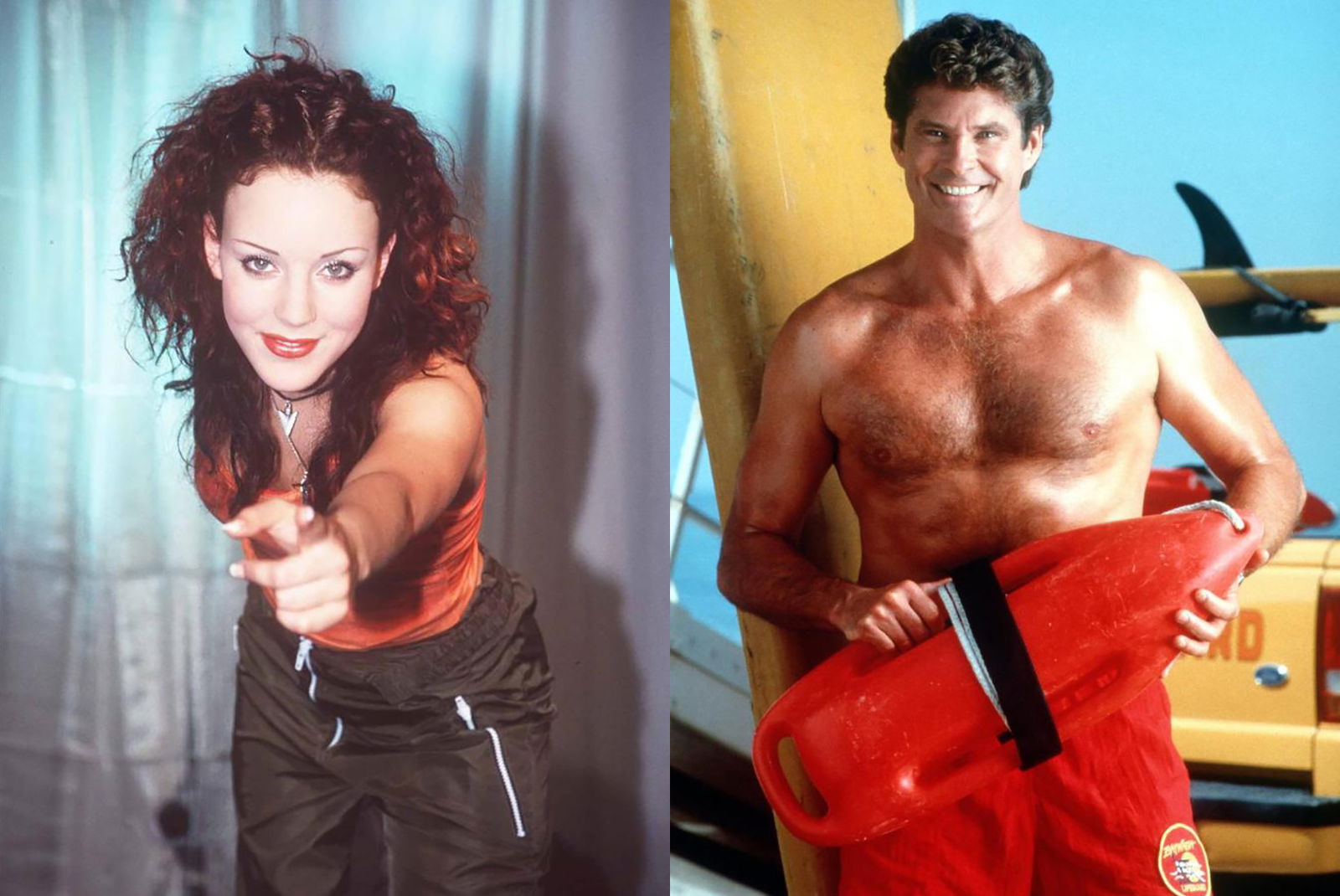 Blümchen & David Hasselhoff in den 90s