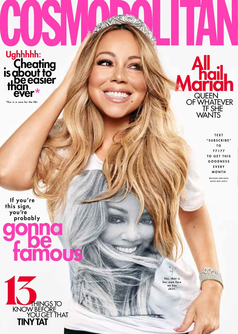 Mariah Cosmopolitan Cover