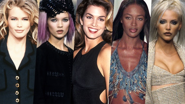 90s90s - Die Supermodels der 90s