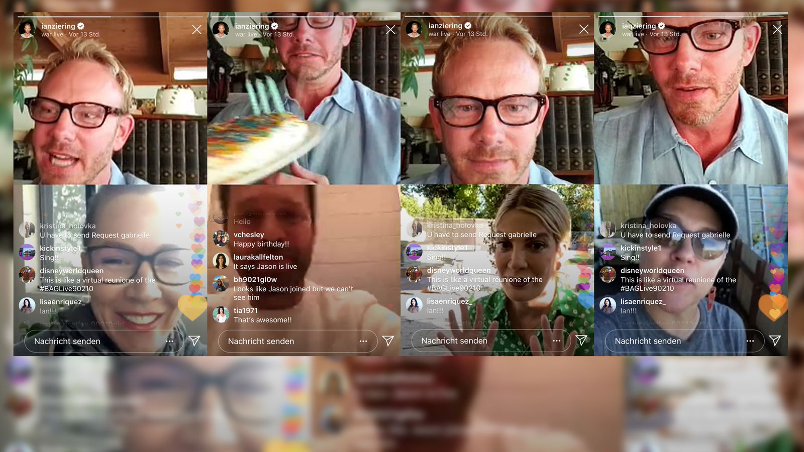 Ian Ziering's Birthday 2020