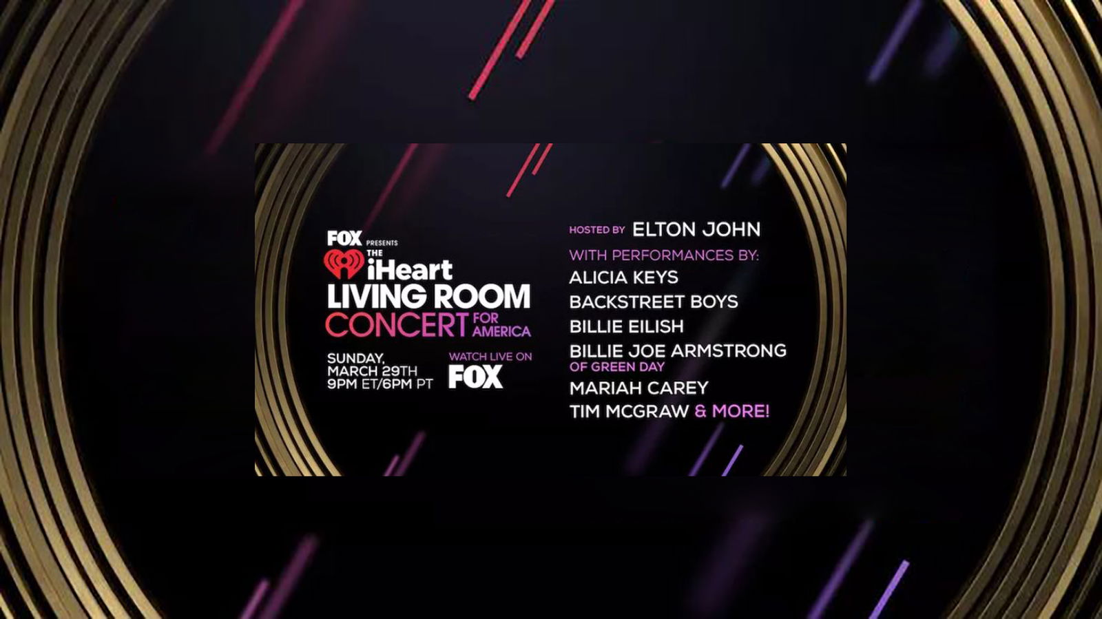 iHeart Radio Living Room Concert