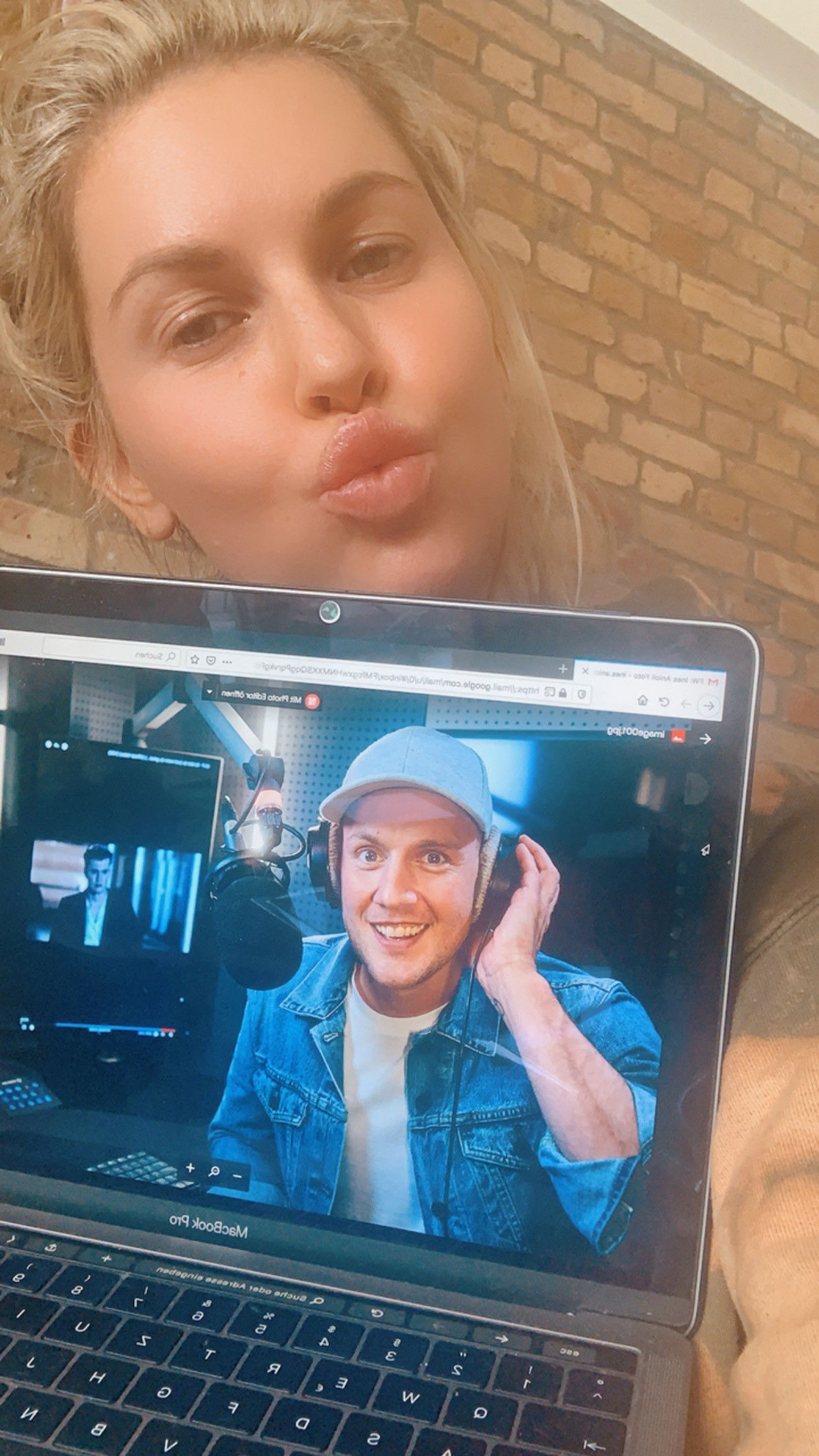 Ines Anioli im Skypeinterview mit Oli.P