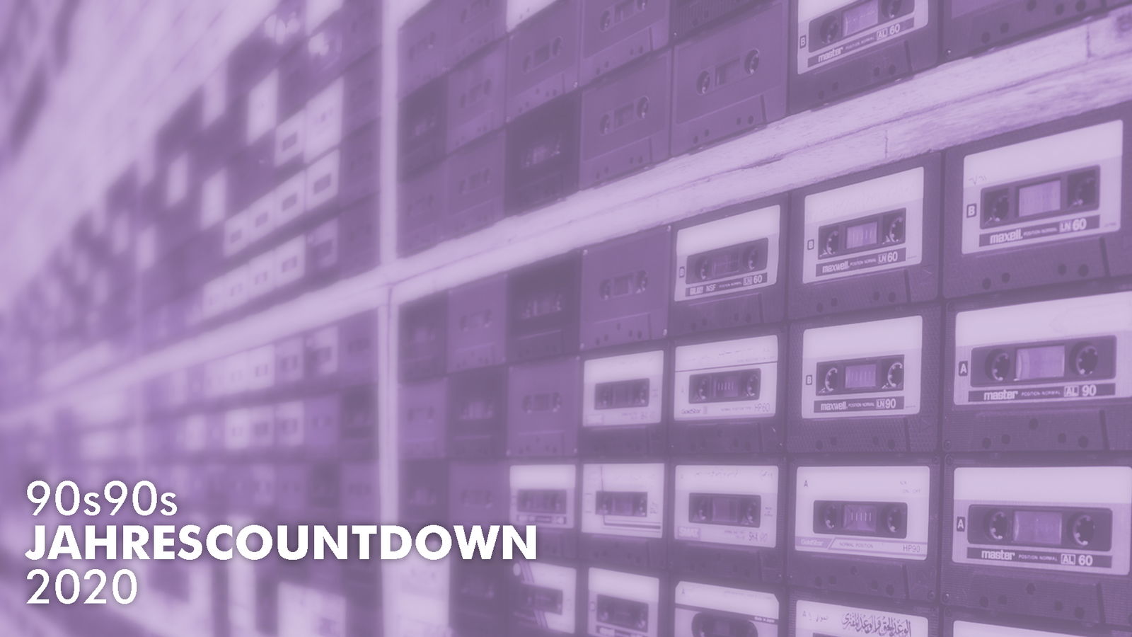 90s90s Jahrescountdown 2020