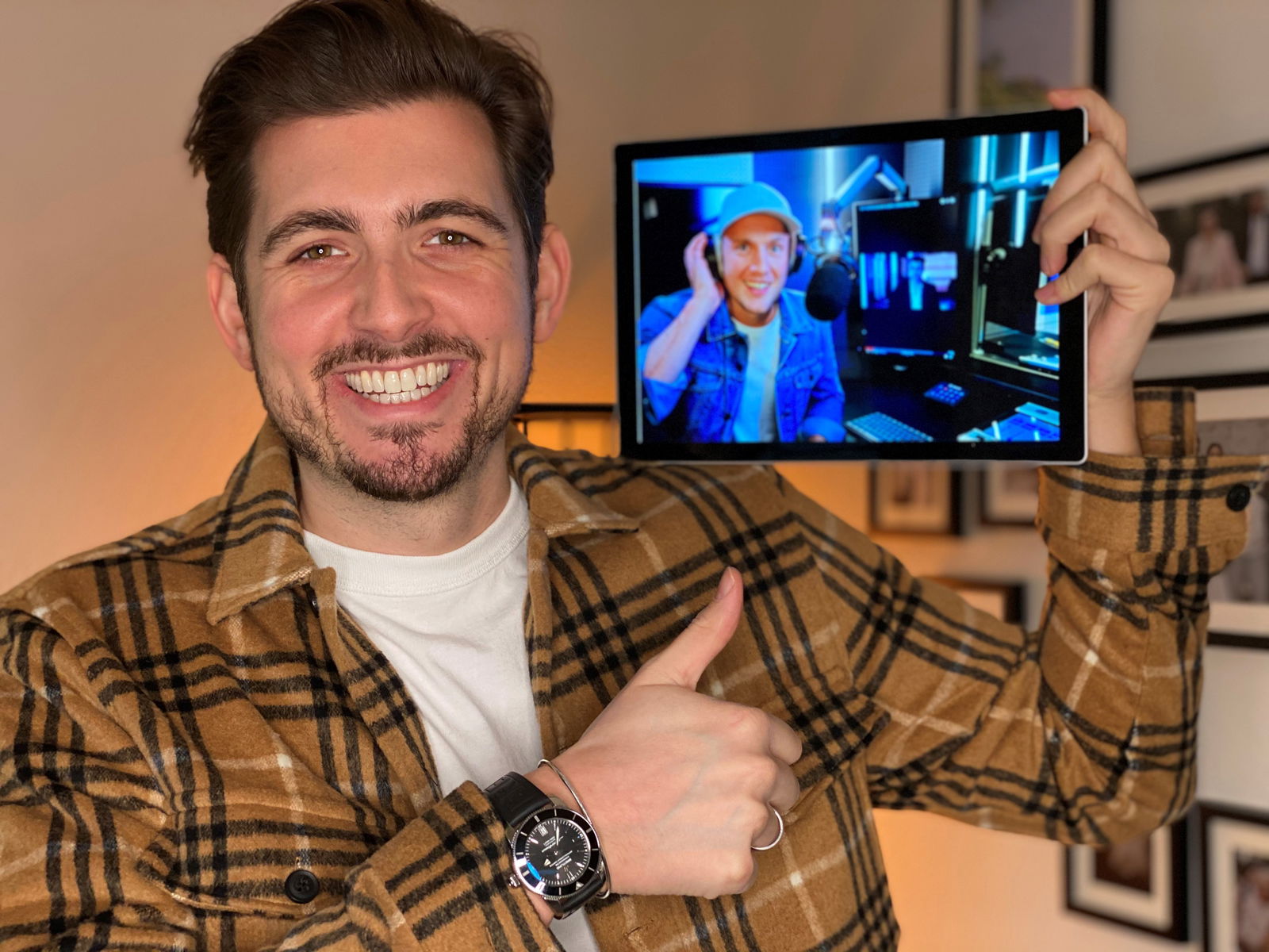 Chris Wackert mit Oli.P