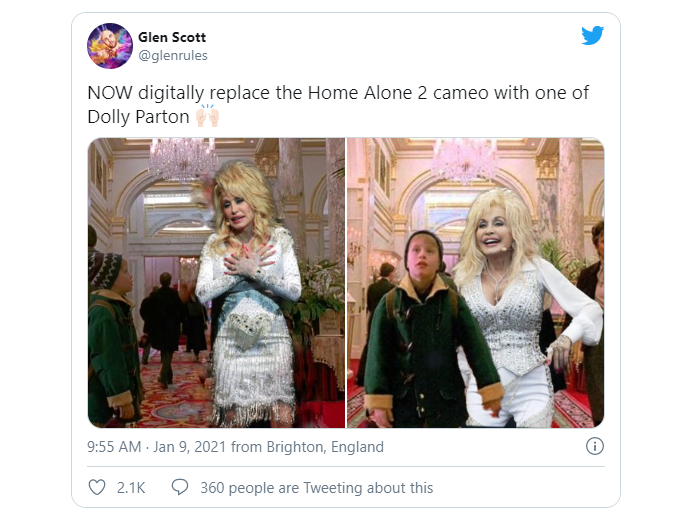 Kevin & Dolly Parton 