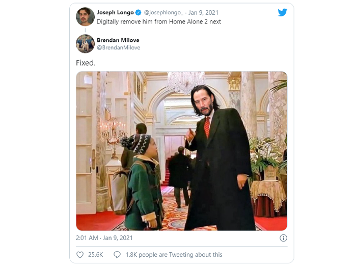 Kevin & Keanu Reeves 