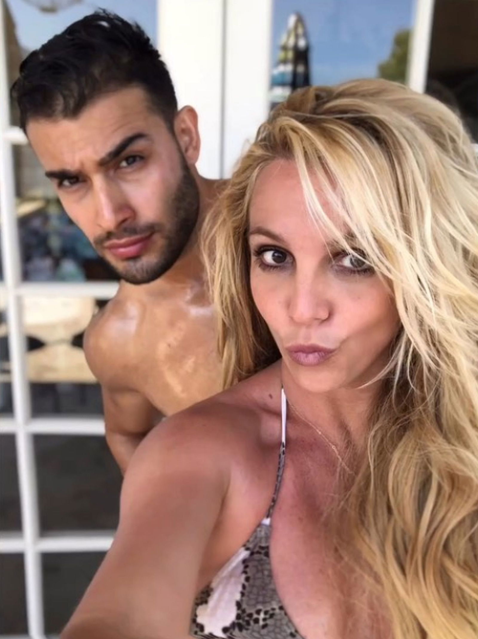 Sam Asghari & Britney Spears