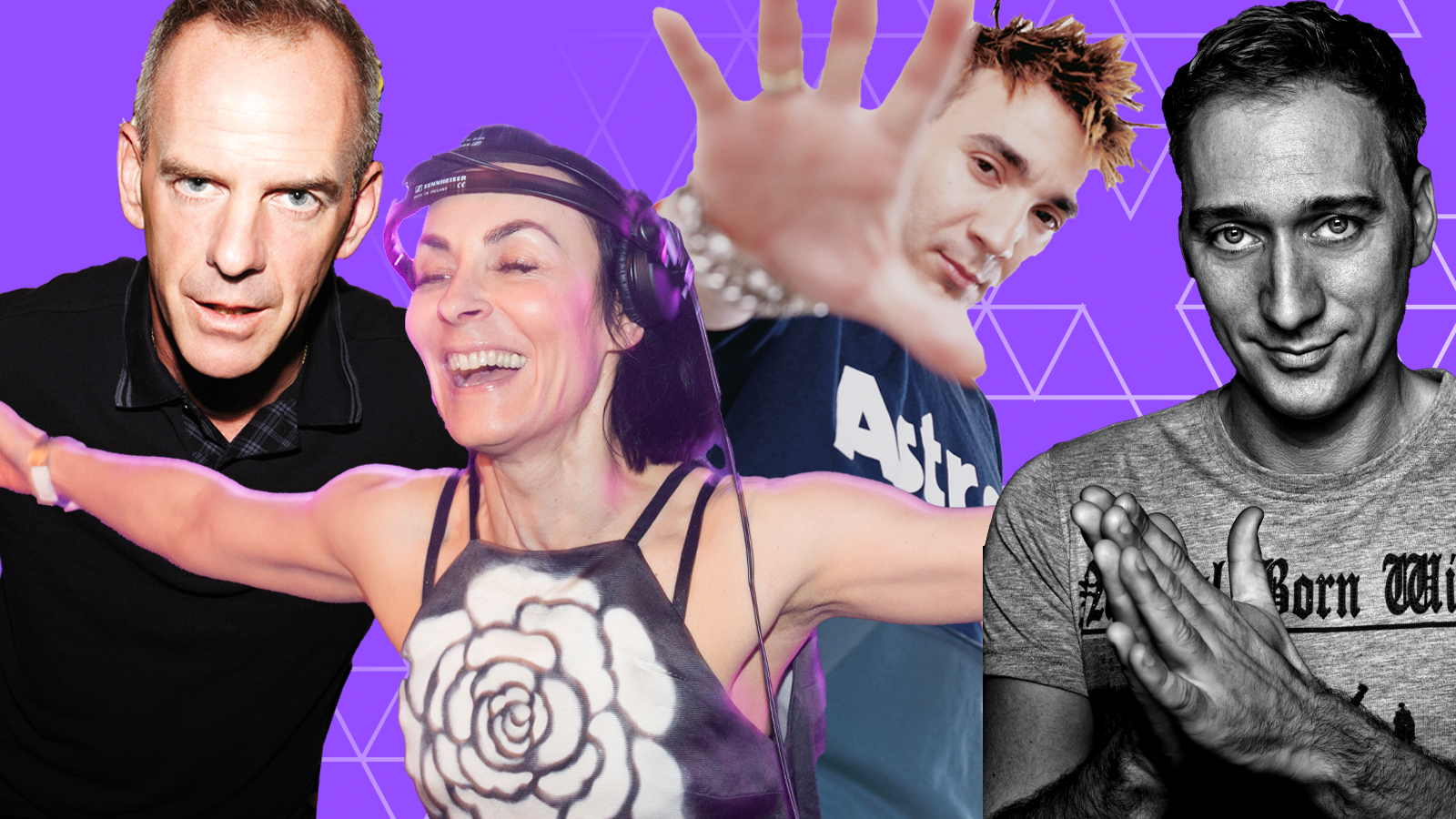 Techno Channel Collage Fatboy Slim/Marusha/DJ Sammy/Paul 