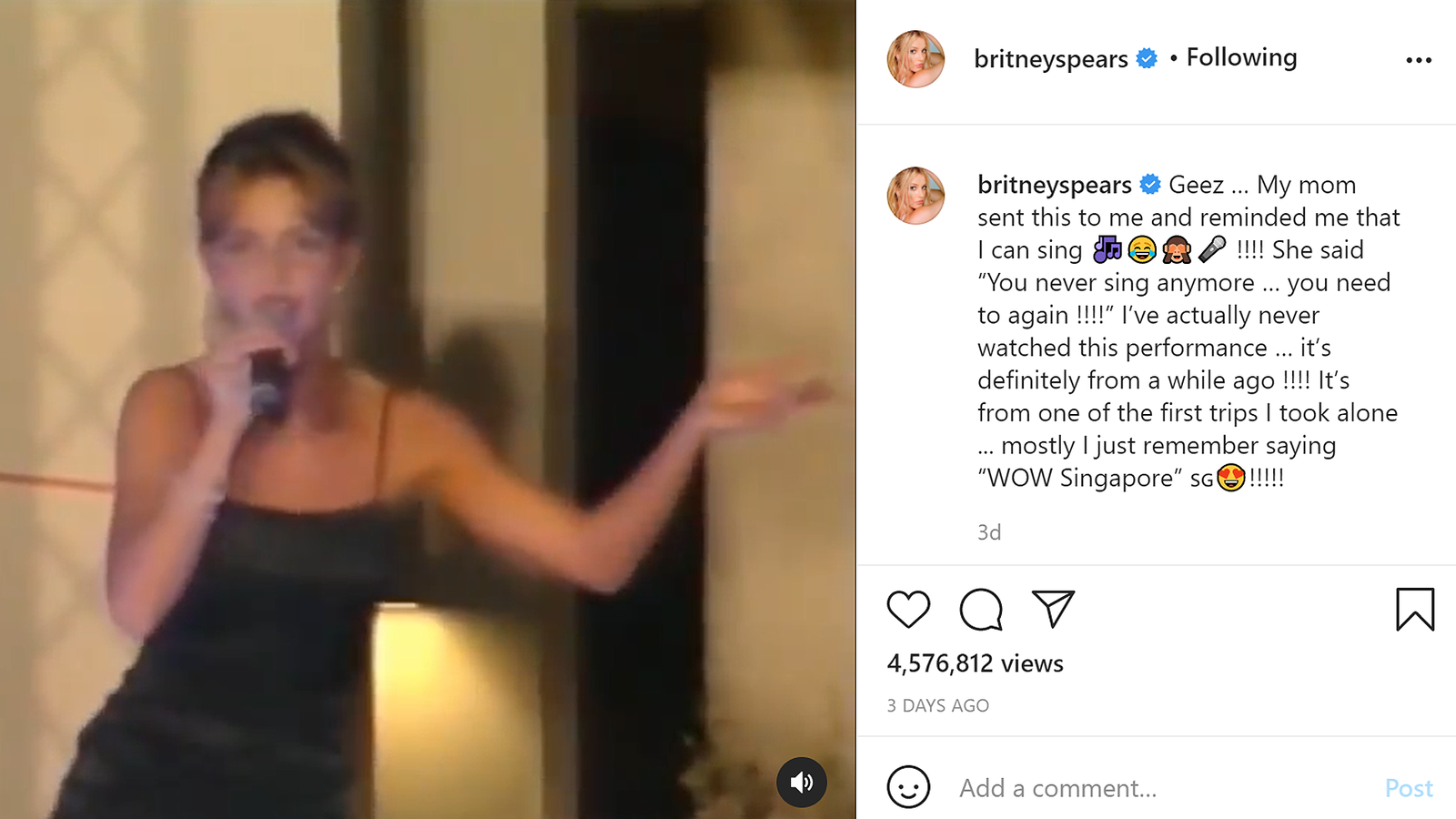 Britney Spears Throw Back von Mama