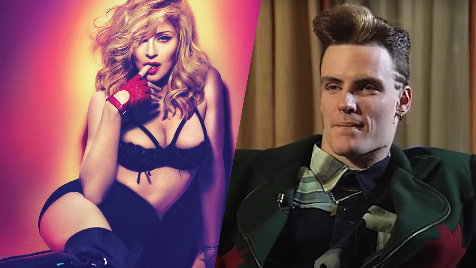 Madonna & Vanilla Ice