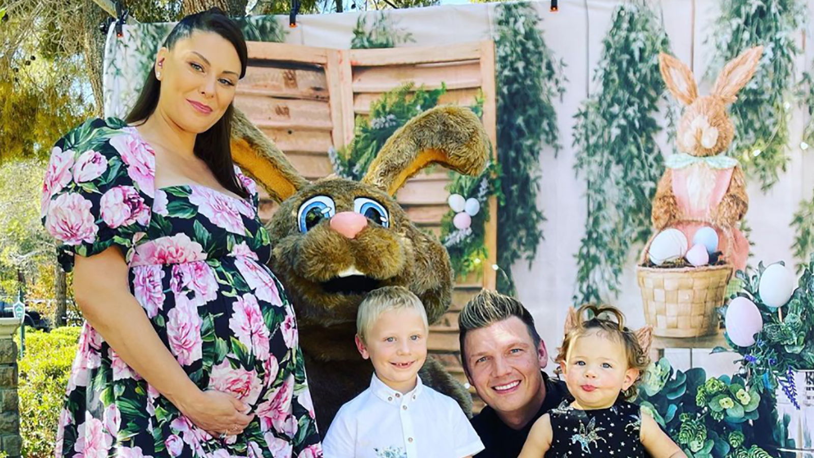 Nick Carter mit seiner Familie