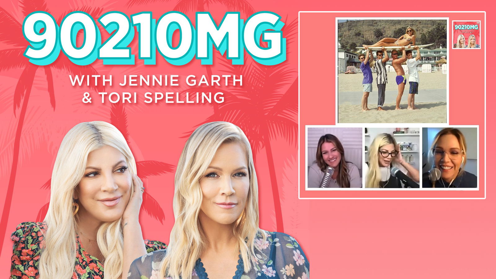 90210MG Podcast mit Jennie Garth & Tori Spelling