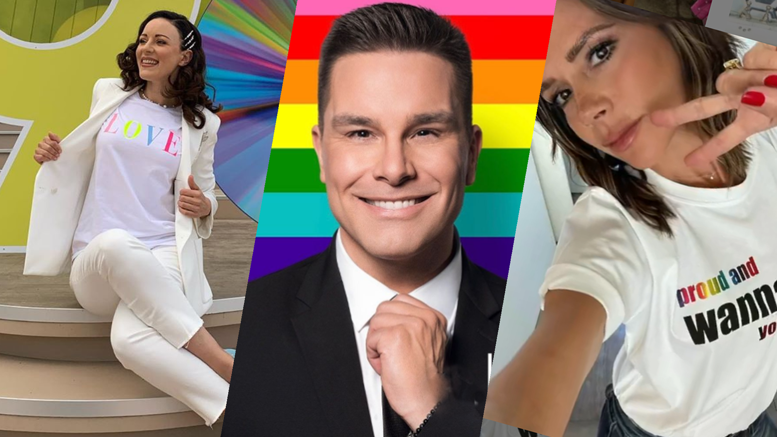 Pride Month Jasmin Wagner / Eloy de Jong / Victoria Beckham