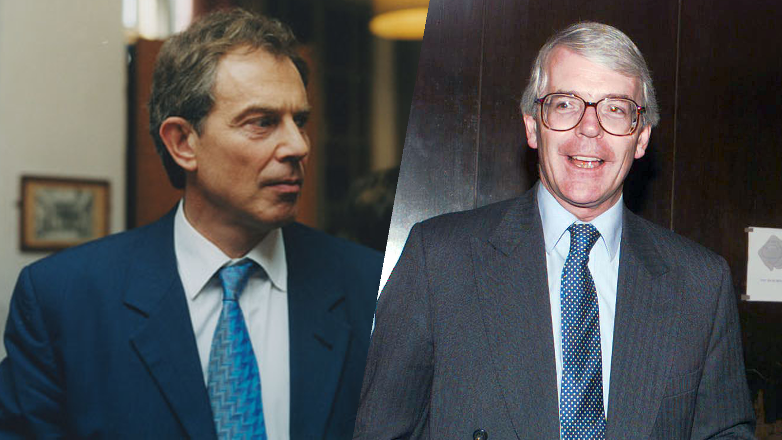 Tony Blair & John Major 
