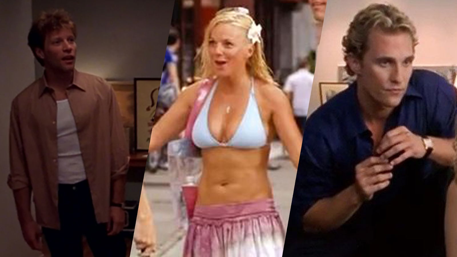 Jon Bon Jovi, Gerri Halliwell & Matthew McConaughey in Sex and the City