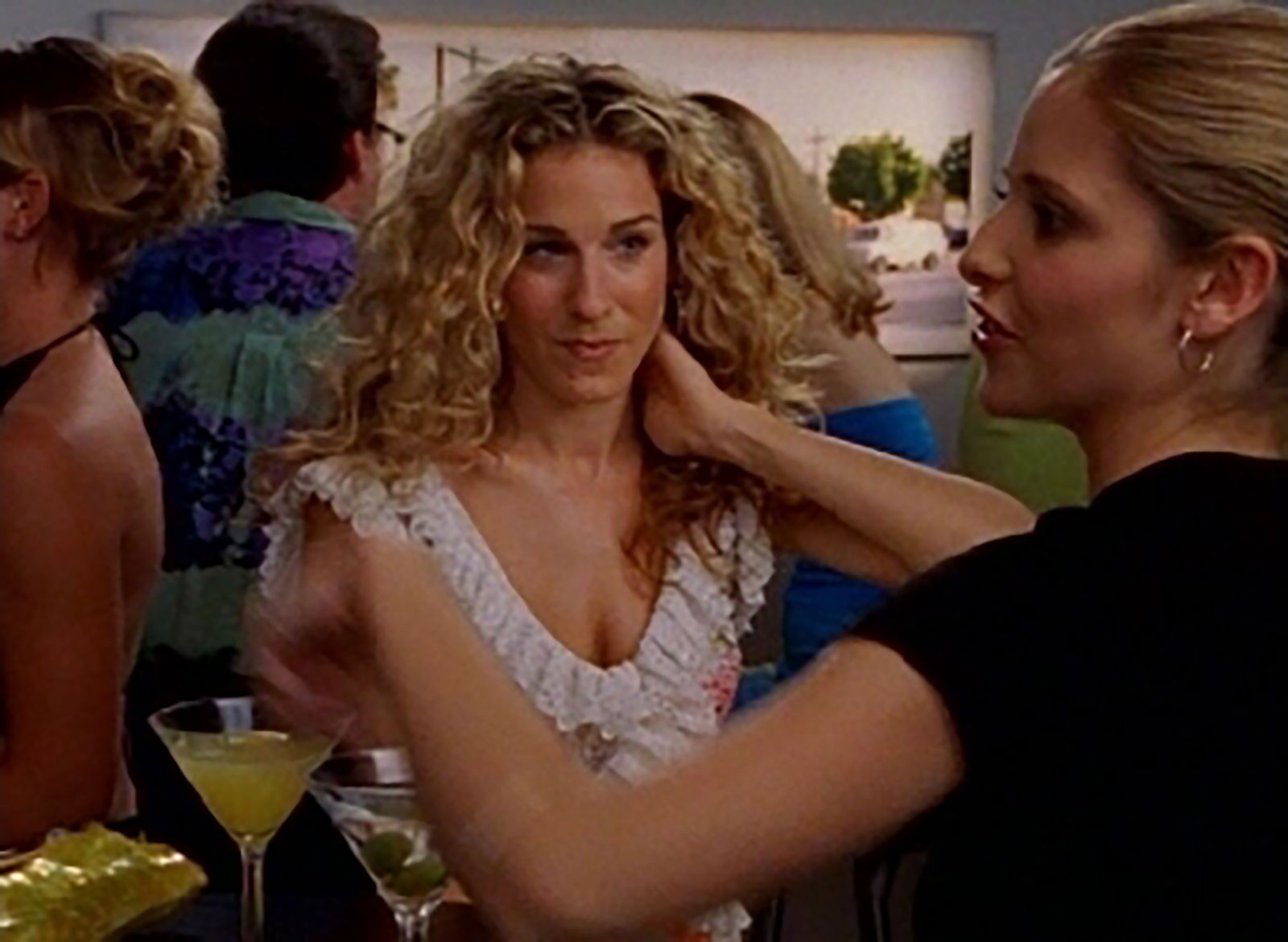 Sarah Michelle Gellar in "Sex and the City"