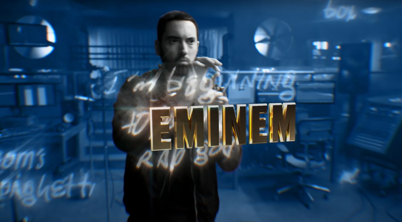 Eminem im TRailer für den Super Bowl 2022