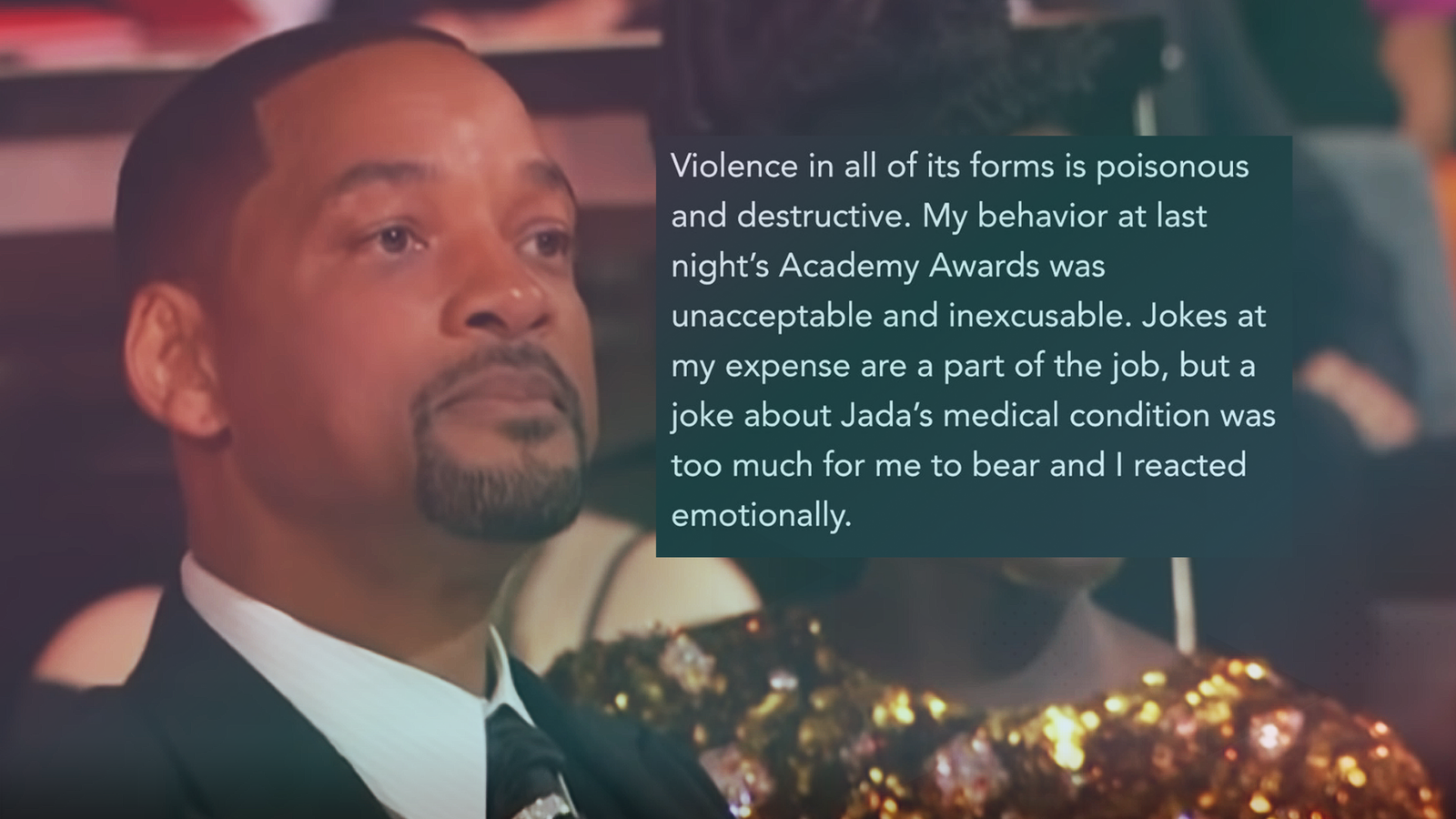 Will Smiths Statement zum Oscar 2022