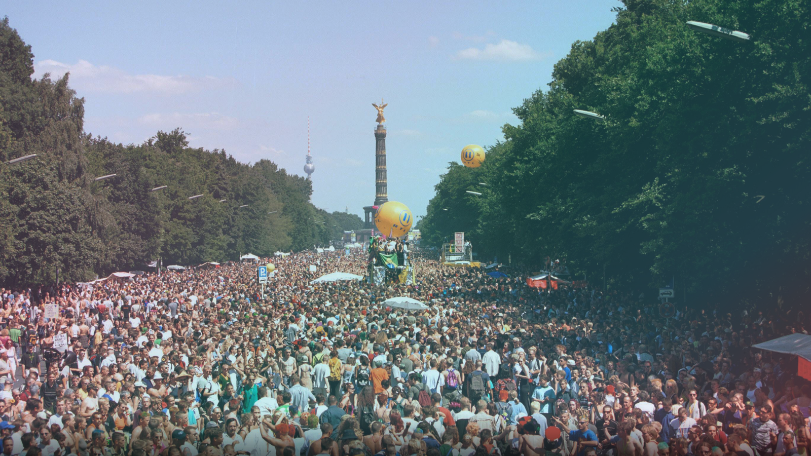 Loveparade im Juli 1999