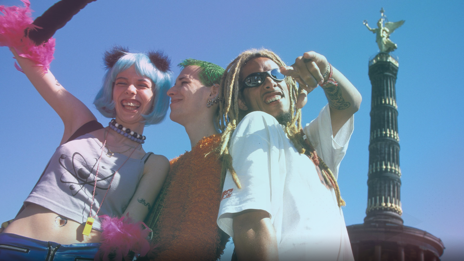 Raver auf der Loveparade 1997