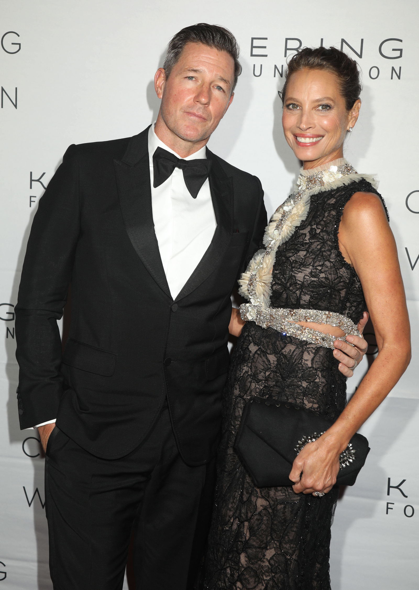 Christy Turlington mit ihrem Ehemann Edward Burns (2022)