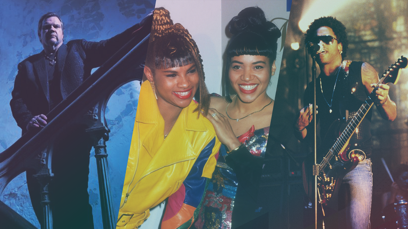 Meat Loaf, Salt 'n' Pepa, Lenny Kravitz