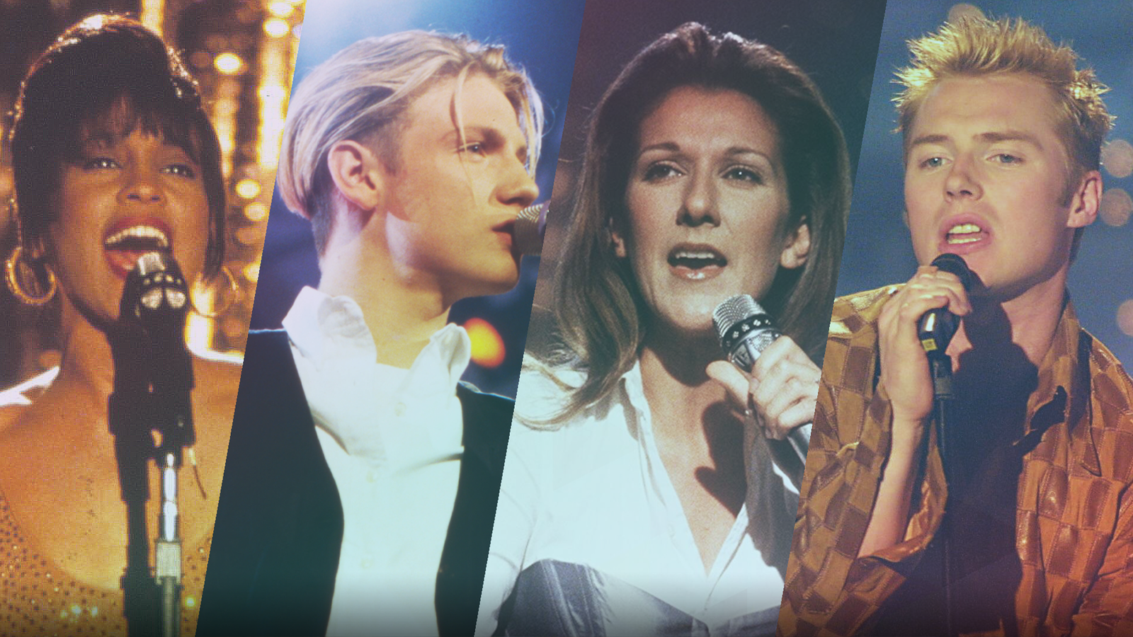 Whitney Houston / Nick Carter / Celine Dion / Ronan Keating