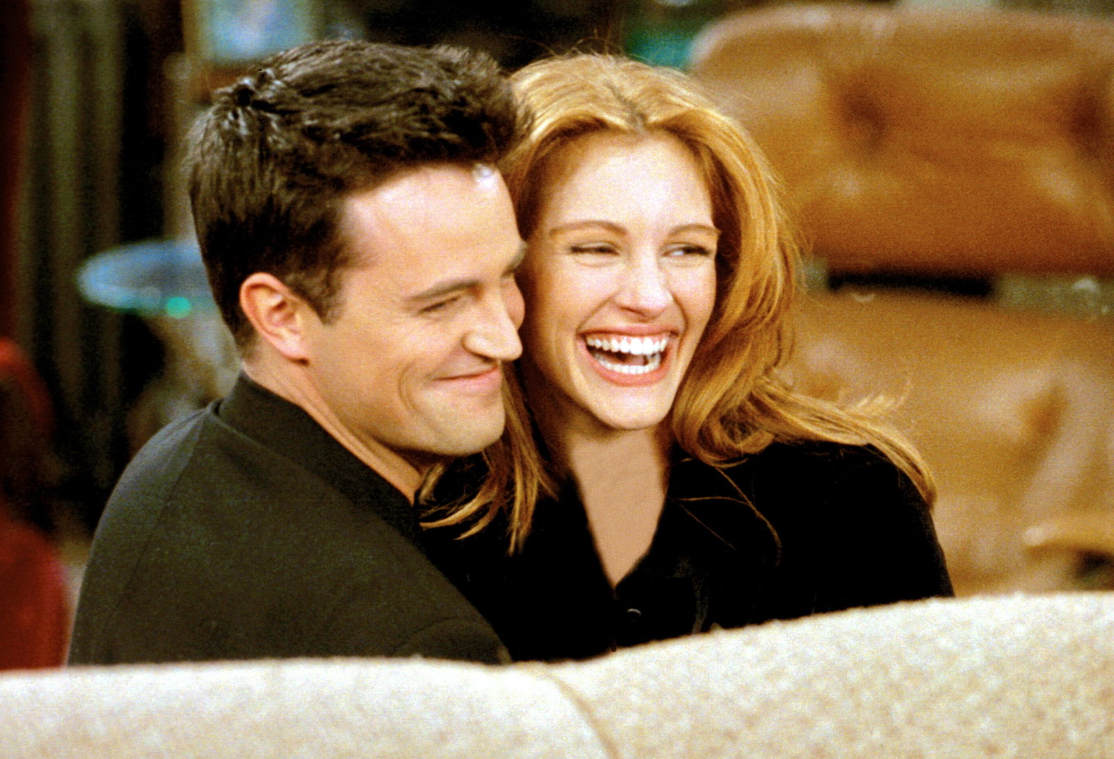 Matthew Perry und Julia Roberts