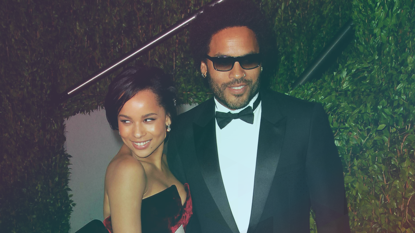Lenny und Zoë Kravitz