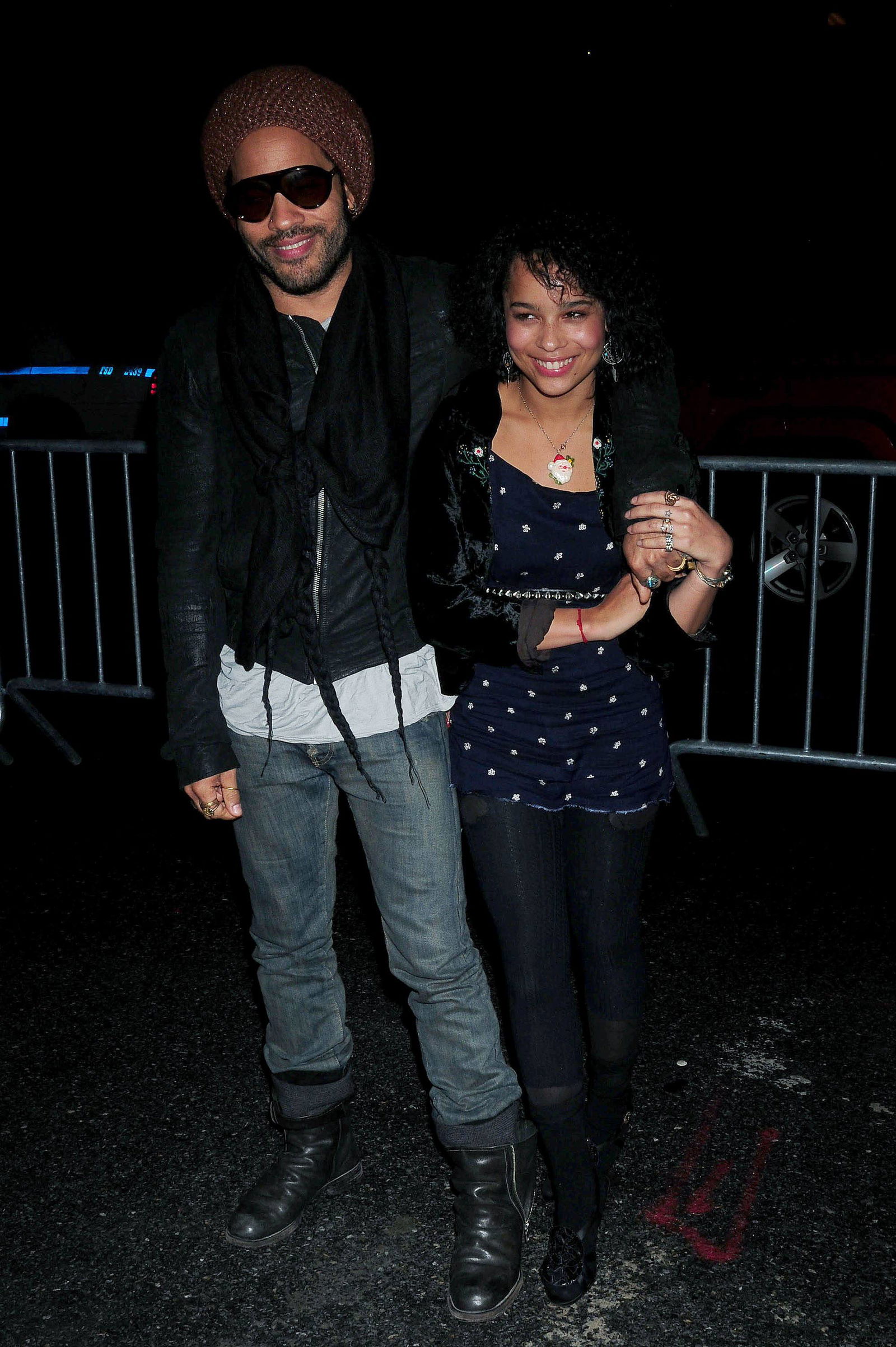 Lenny und Zoë Kravitz 2009