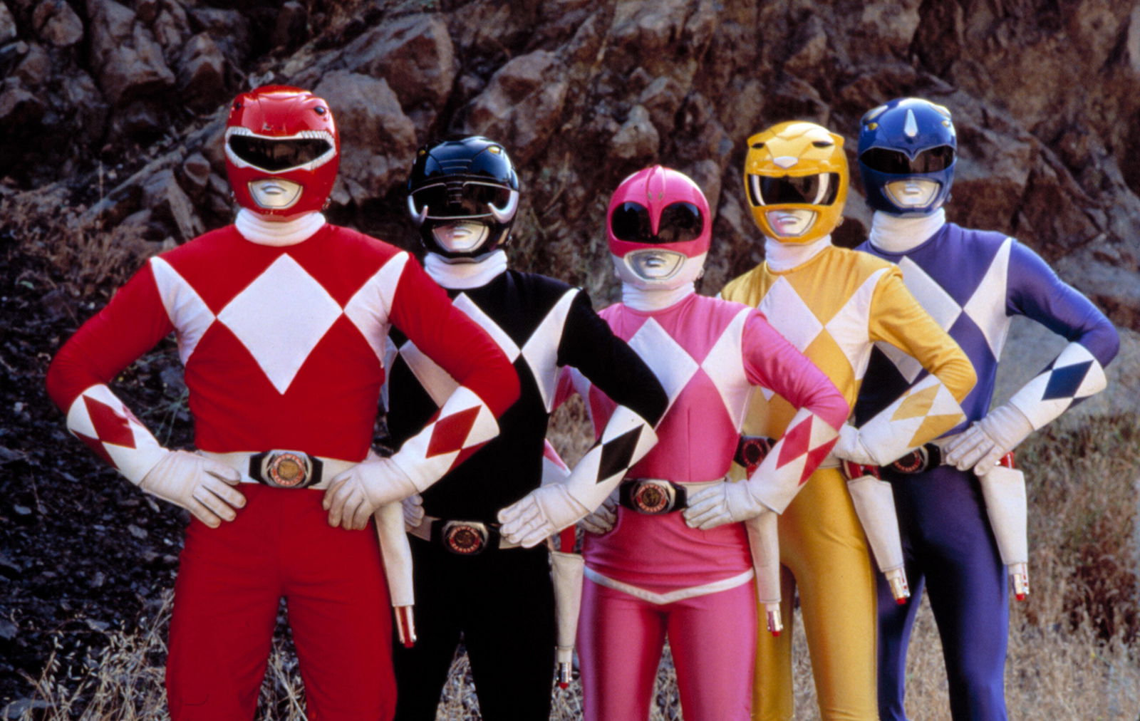 MIGHTY MORPHIN POWER RANGERS, 1993-1996.