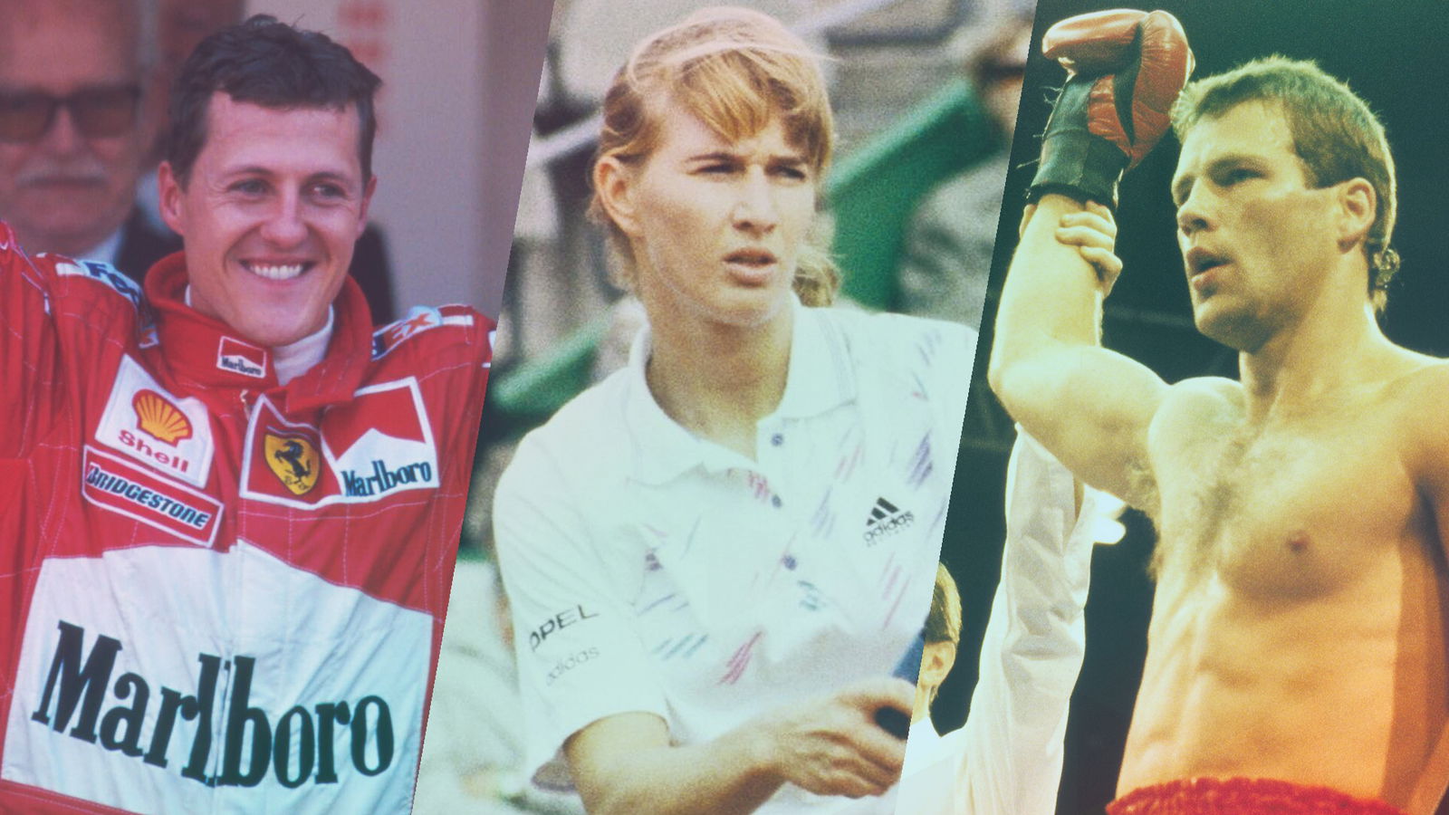 Michael Schumacher, Steffi Graf & Henry Maske