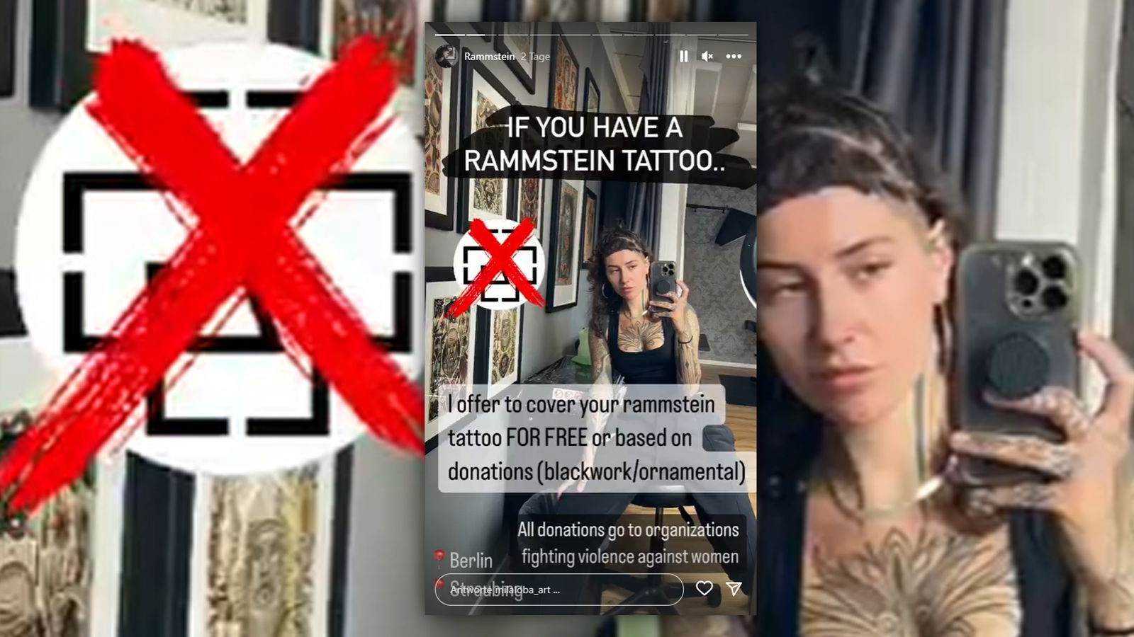 Tätowiererin milaloba_art am 6. Juni 2023 bei Instagram