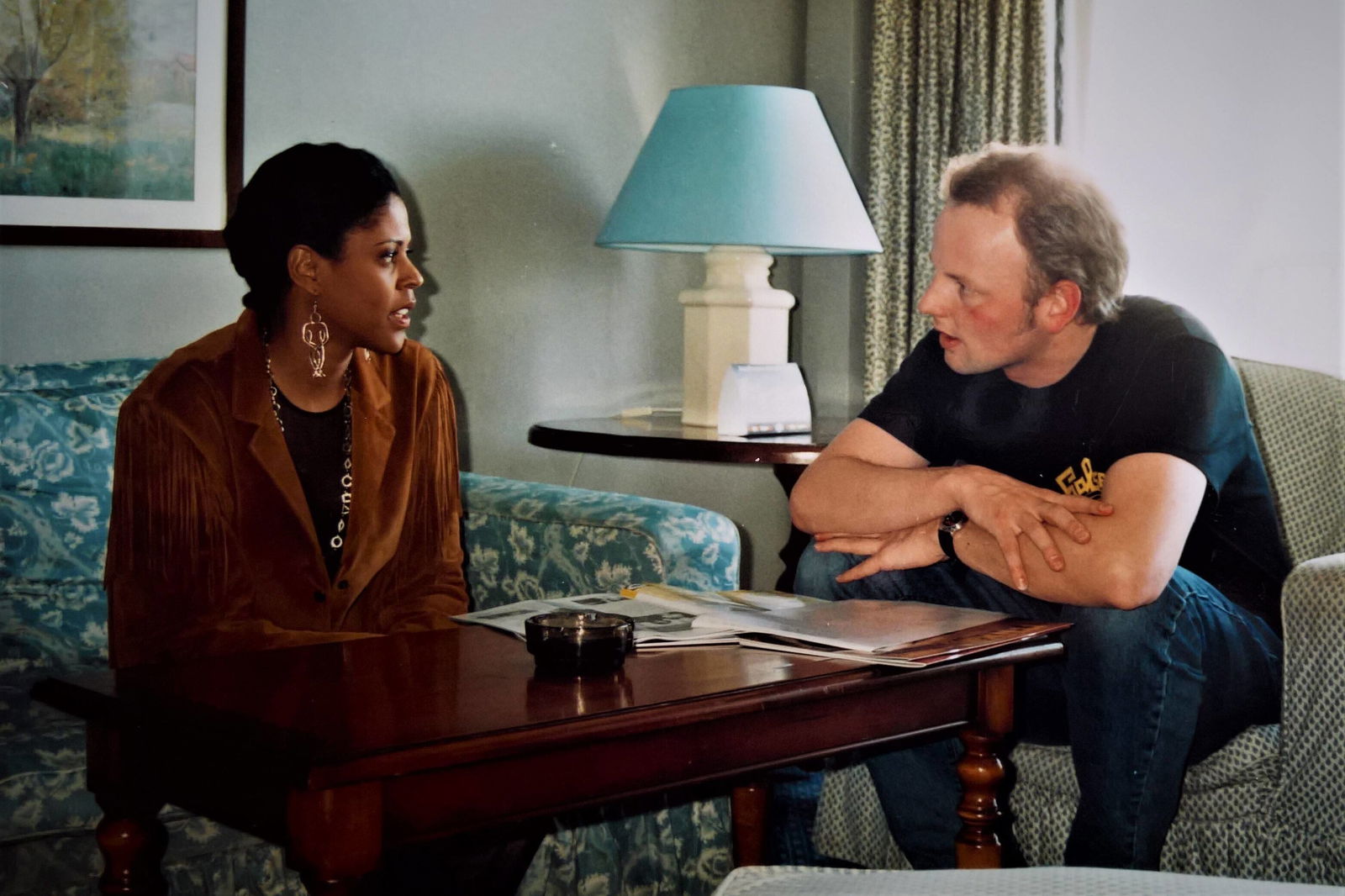 Crystal Waters in einem Interview 1994