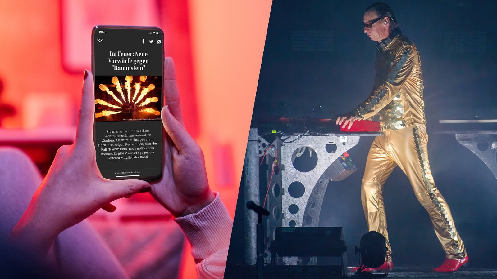 Neuer Artikel in der Südddeutschen Zeitung / Flake Lorenz auf der aktuellen Rammstein-Tour