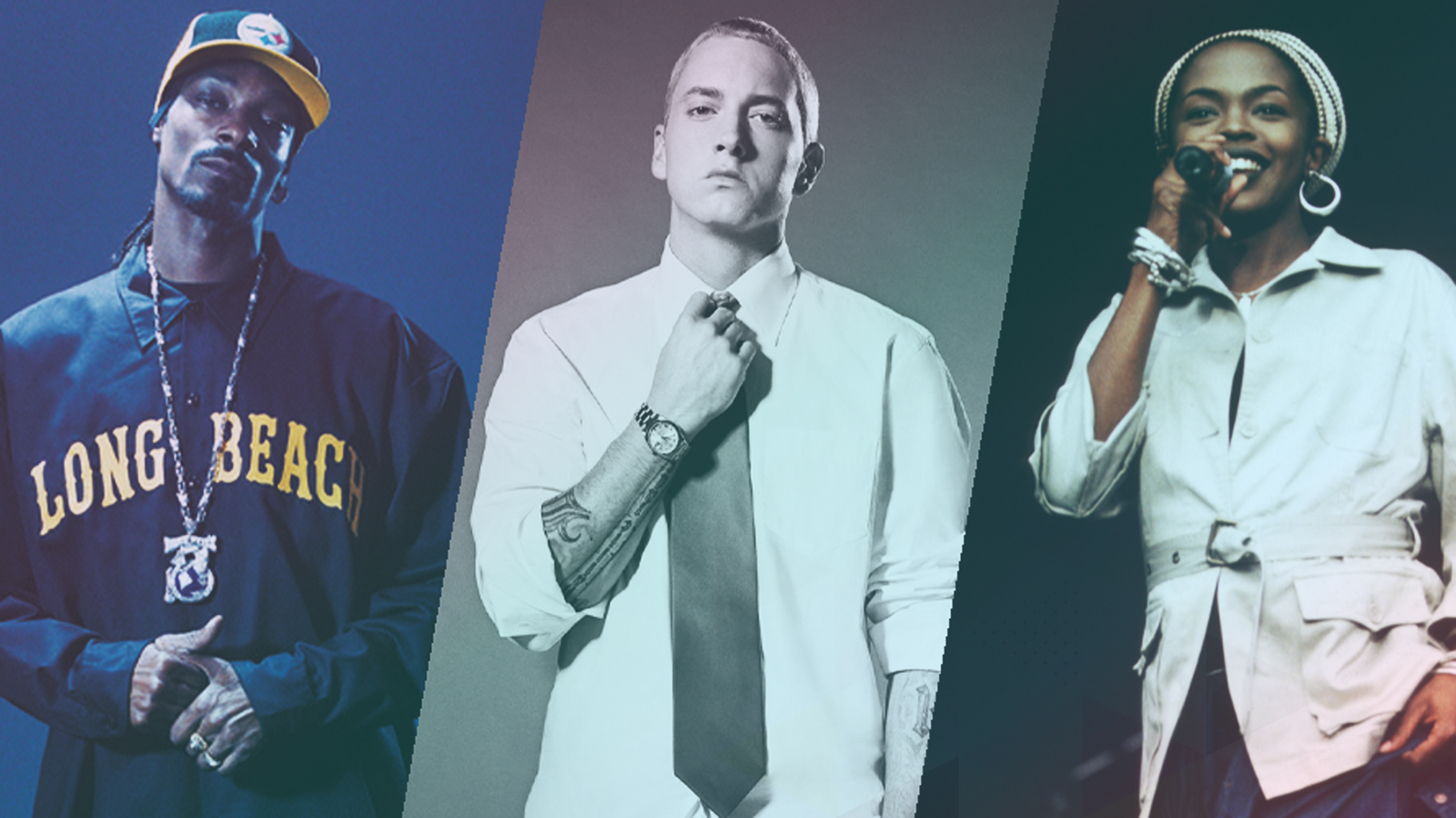 Snoop Dogg, Eminem, Lauryn Hill
