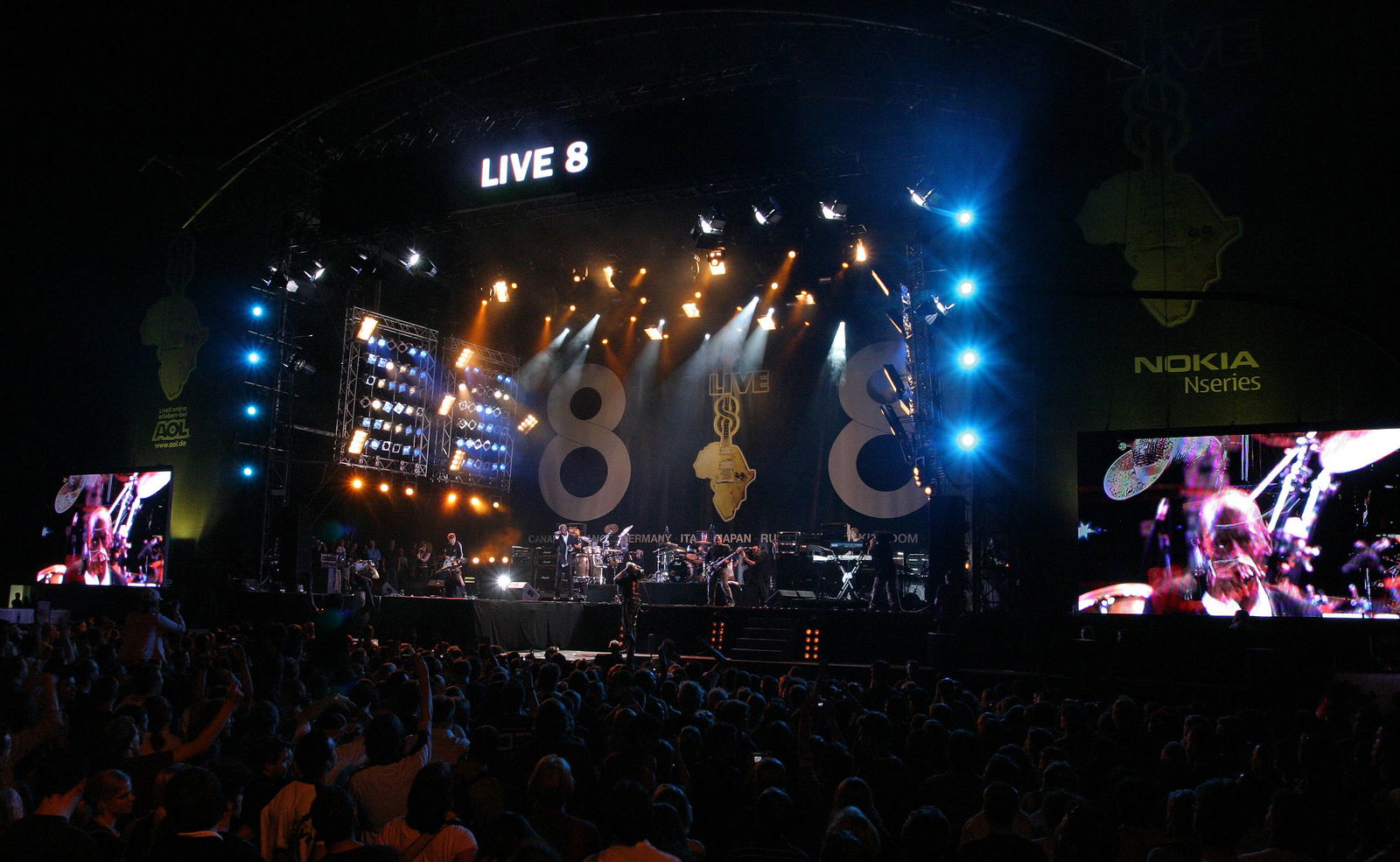 Faithless bei Live-8