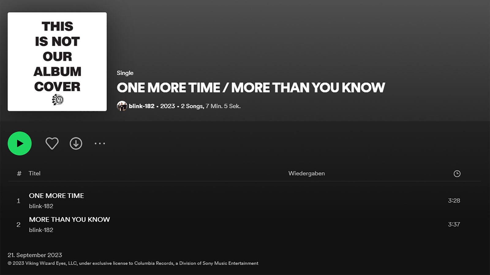 blink-182 bei Spotify