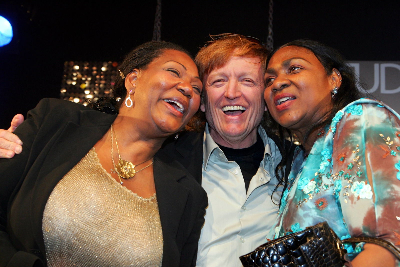 Ex Sängerinnen von Boney M Liz Mitchell und Marcia Barrett mit Frank Farian