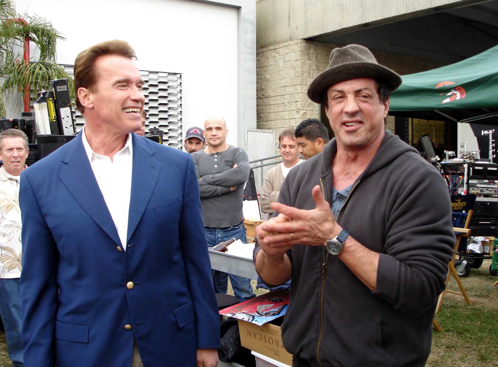 Arnold Schwarzenegger & Sylvester Stallone