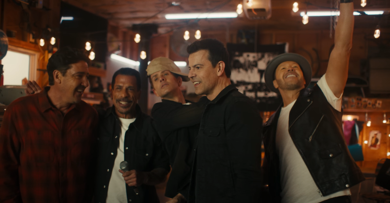 NKOTB im Musikvideo zu "Kids"