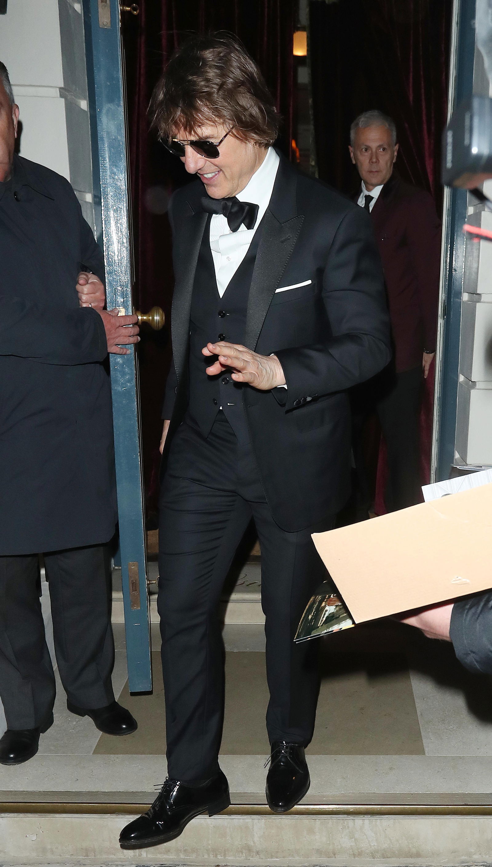 Tom Cruise bei der Party zum 50. Geburtstag von Posh in London (2024)