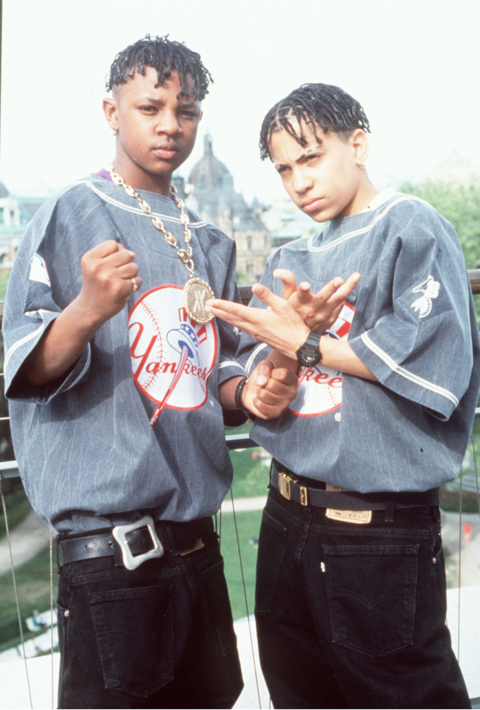 Chris Kelly (links) und Chris Smith (rechts) von Kriss Kross