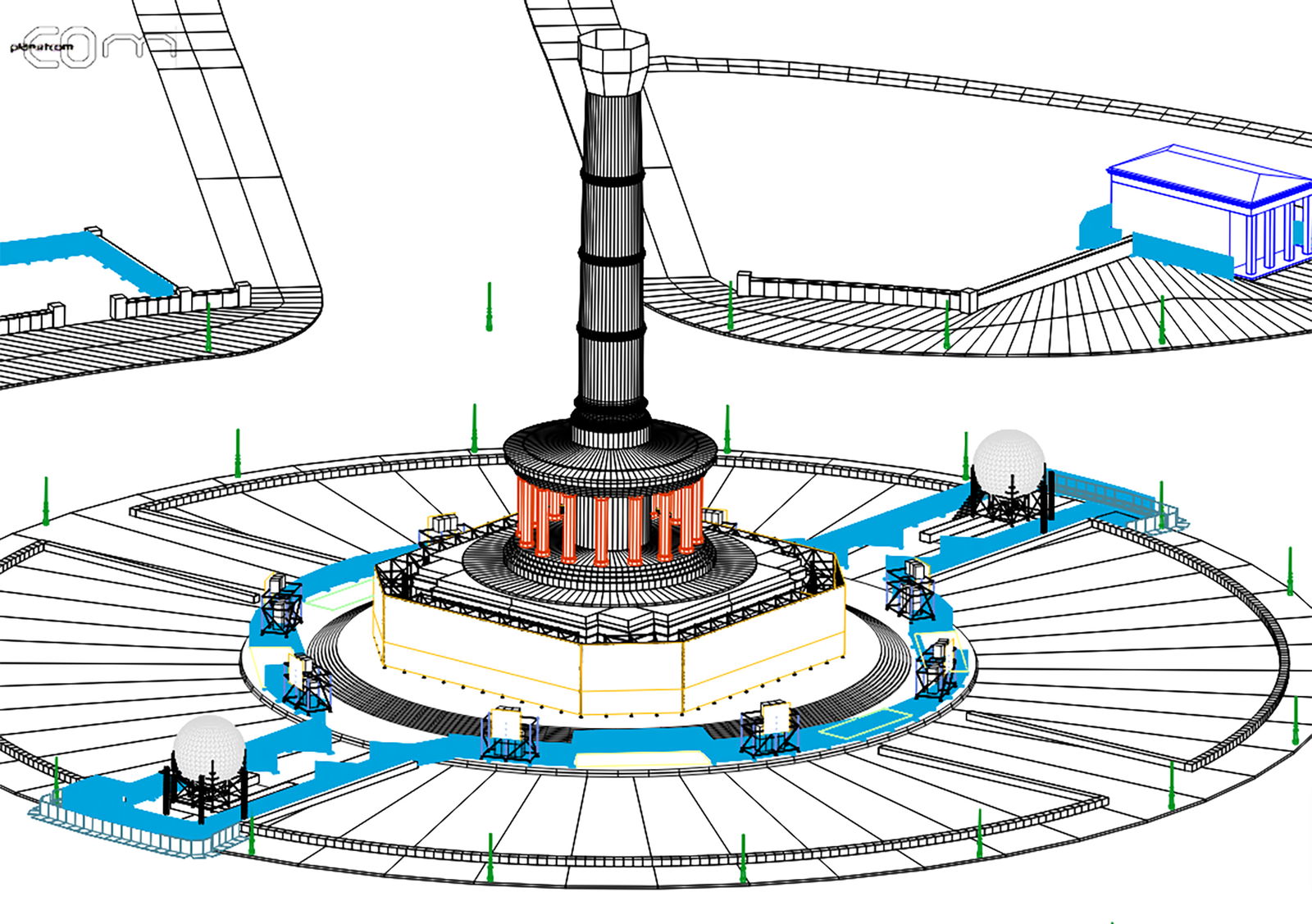 3D-Modell der Loveparade 1999 von Angelo Plate