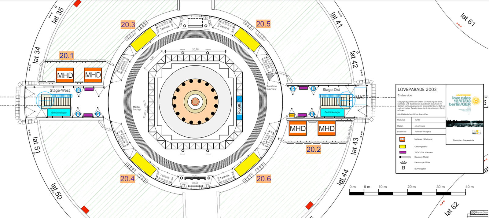 3D-Modell der Loveparade 1999 von Angelo Plate