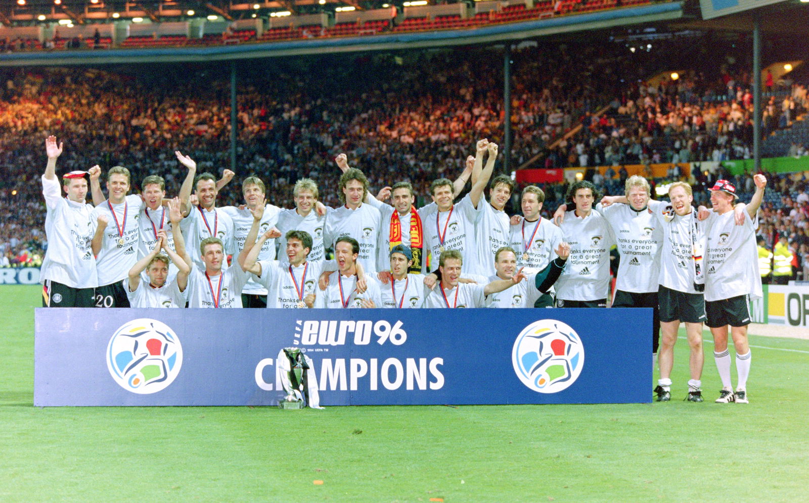 EM-Finale 1996 in London: Deutschland vs Tschechien (2:1)