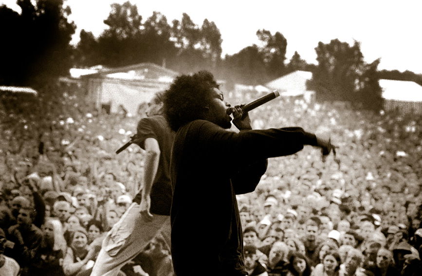 Afrob beim Splash-Festival im Jahr 2000