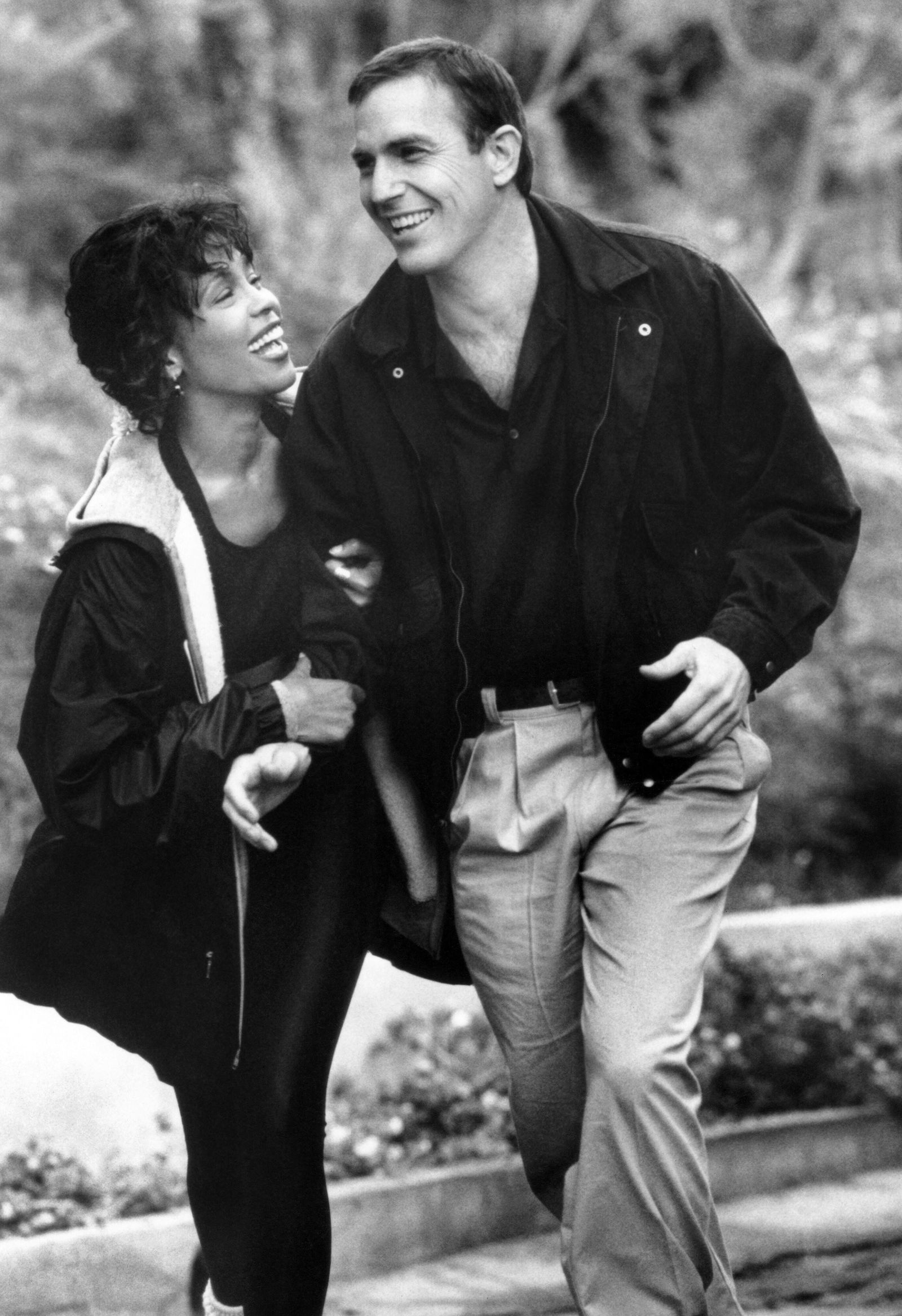 Whitney Houston, Kevin Costner, 1992 (in: "The Bodyguard")