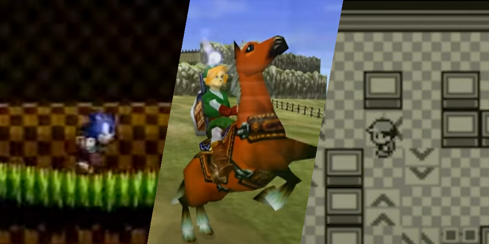 Sonic the Hedgehog, Legends of Zelda, Pokemon
