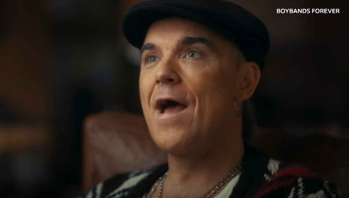 Robbie Williams in "Boybands Forever"